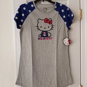 NWT Hello Kitty Nightshirt Juniors Nightshirt